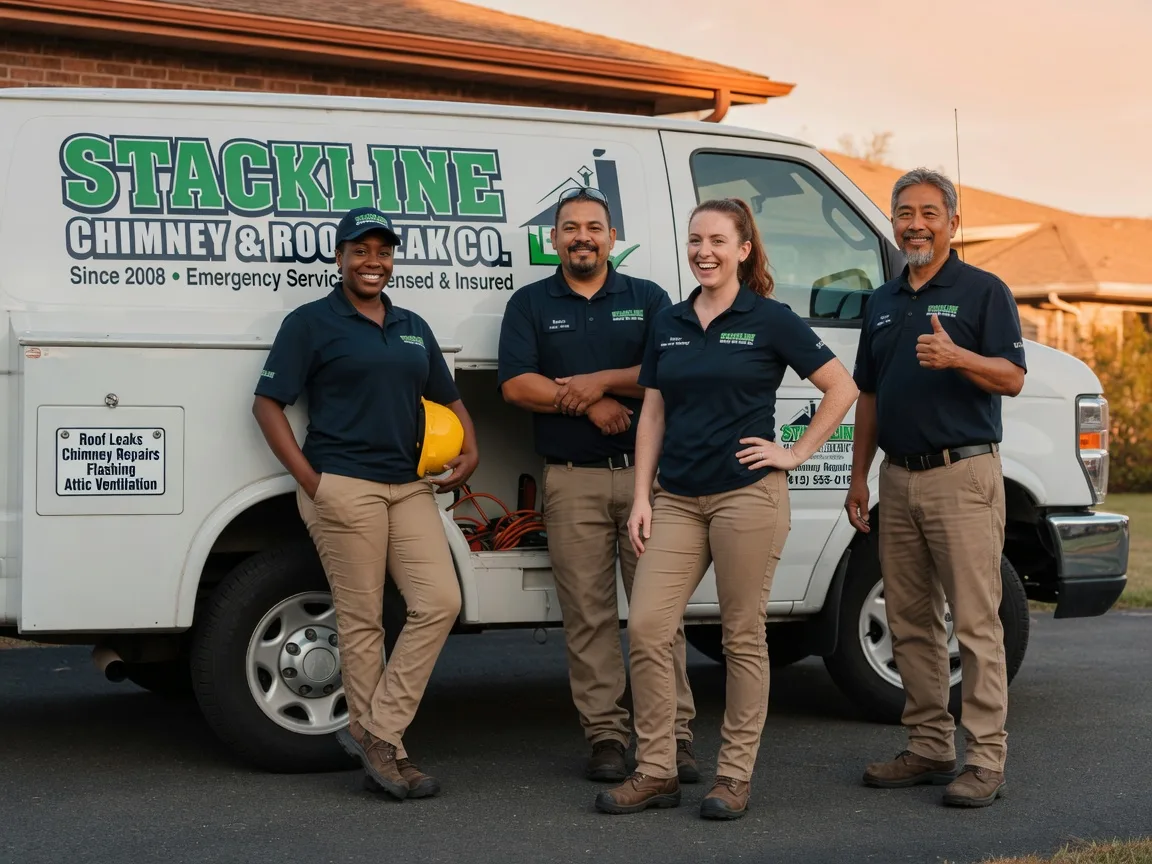 Chimney flashing repair company in Dulac, LA